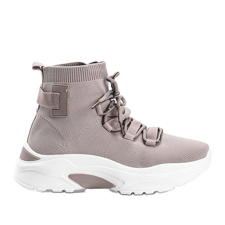 Béžové ponožky Elisa ponožky béžový