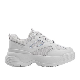 Béžové tenisky se silnou podrážkou Jaida béžový Béžové tenisky se silnou podrážkou Jaida béžový