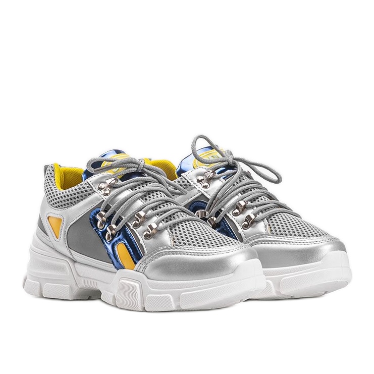 Sportovní tenisky šedé barvy Karla šedá