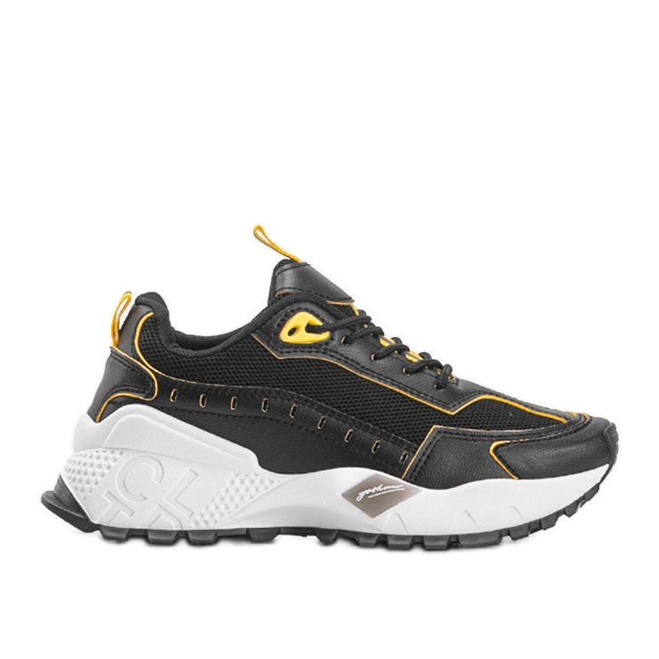 Erickiny černé sportovní tenisky černá Erickiny černé sportovní tenisky černá