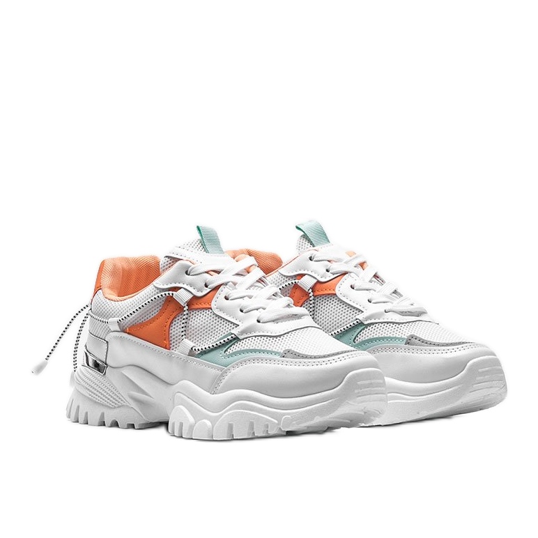 Cristal bílé sportovní tenisky bílý