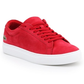 Boty Lacoste L.12.12. 216 1 kamera M 7-31CAM0138047 červené