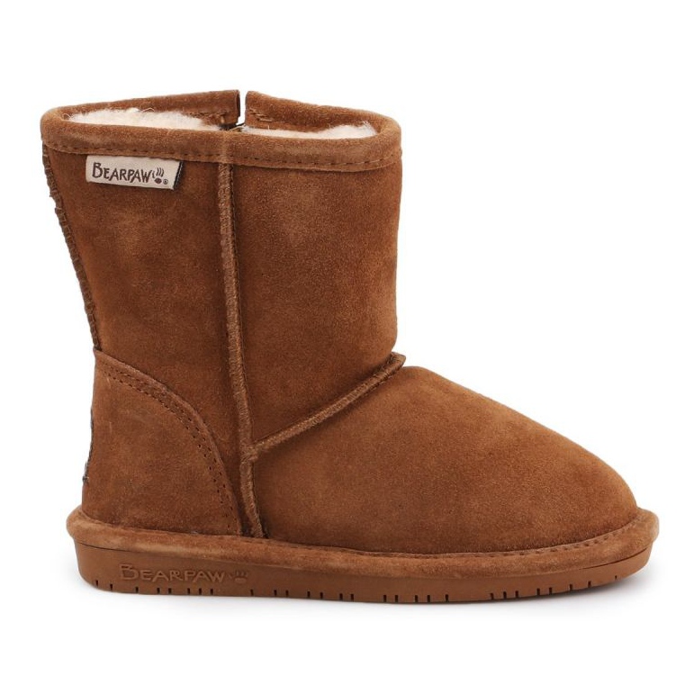 Zimní obuv BearPaw Emma Toddler 608TZ hnědý černá