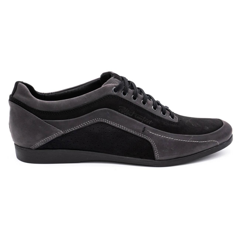 Polbut Pánská obuv pro volný čas 2101P šedá