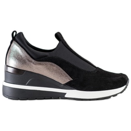 Nazouvací boty VINCEZA černý