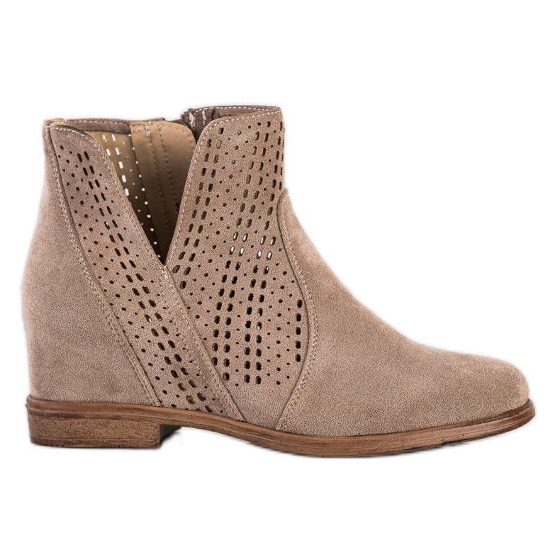 Filippo Jarní prolamované boty hnědý Filippo Jarní prolamované boty hnědý