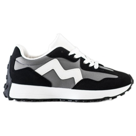 SHELOVET Ležérní tenisky černý