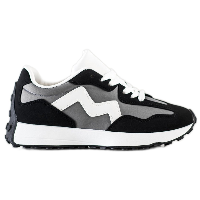 SHELOVET Ležérní tenisky černá