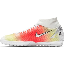 Kopačky Nike Mercurial Superfly 8 Academy Mds Tf CV0952 118 červená, bílá, žlutá pomerančový