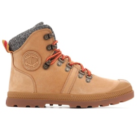 Boty Palladium Pallabrouse Hikr W 95140-278 hnědý