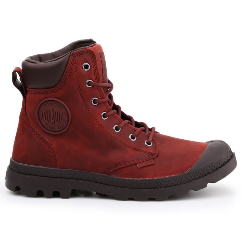 Boty Palladium Pampa Cuff Wp Lux 73231-261-M hnědý