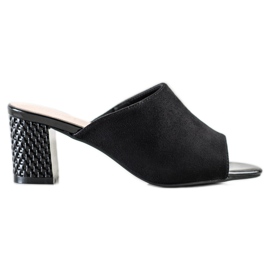 Elegantní pantofle Sergio Leone černý