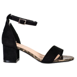 Sandály Na Tyči Sergio Leone černý