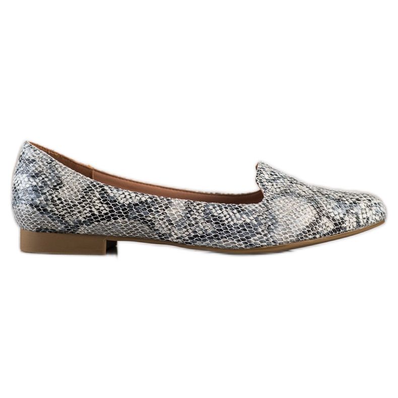 Hadí potisk Lords Sergio Leone šedá vícebarevný