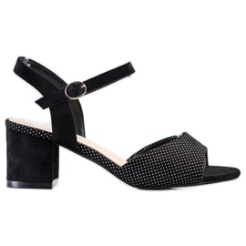 Černé Sandály Na Tyči Sergio Leone černý