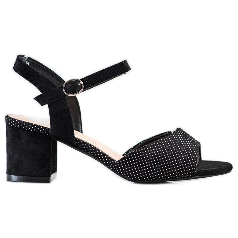 Černé Sandály Na Tyči Sergio Leone černá