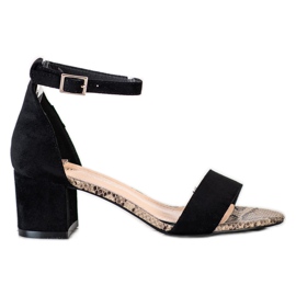 Sandály Na Tyči Sergio Leone černý