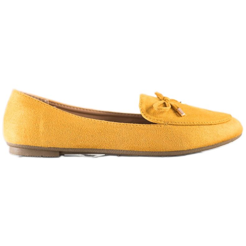 Abloom Suede Lords S Mašlí žlutá