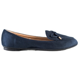 Abloom Suede Lords S Mašlí modrý