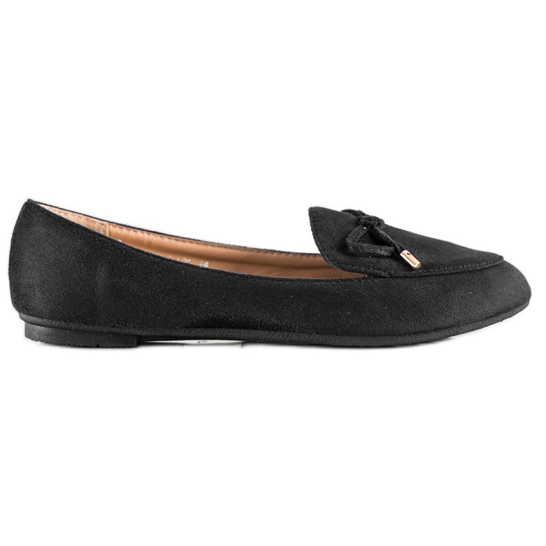 Abloom Suede Lords S Mašlí černá