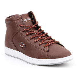 Lacoste Carnaby Evo W 7-30SPW411377T hnědý černý