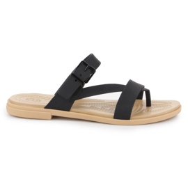 Crocs Tulum Toe Post Sandal W 206108-00W černá Crocs Tulum Toe Post Sandal W 206108-00W černá