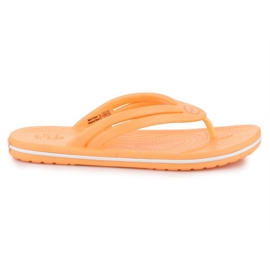 Crocs Crocband Flip W 206100-801 pomerančový