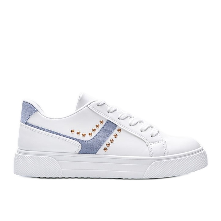 Modré dámské bílé tenisky Emilie bílý