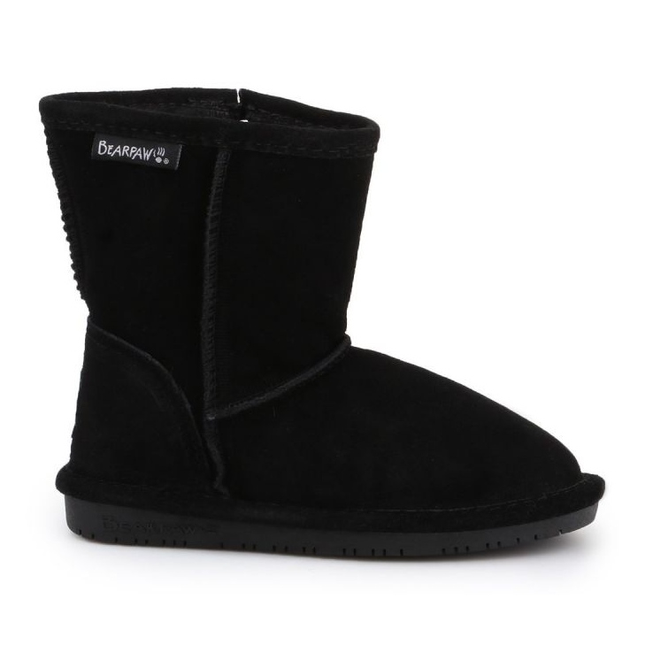 BearPaw Emma Batole Zip Jr 608TZ černé nikdy nemokré boty černá