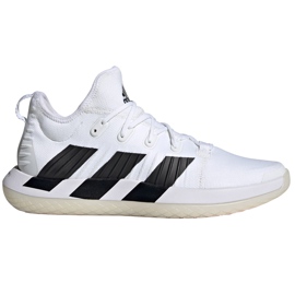 Pánské boty Adidas Stabil Next Gen M bílé a černé FU8317 bílý bílý