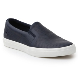 Lacoste Gazon Slip On 116 1 Caw W 7-31CAW0116003 námořnická modrá Lacoste Gazon Slip On 116 1 Caw W 7-31CAW0116003 námořnická modrá