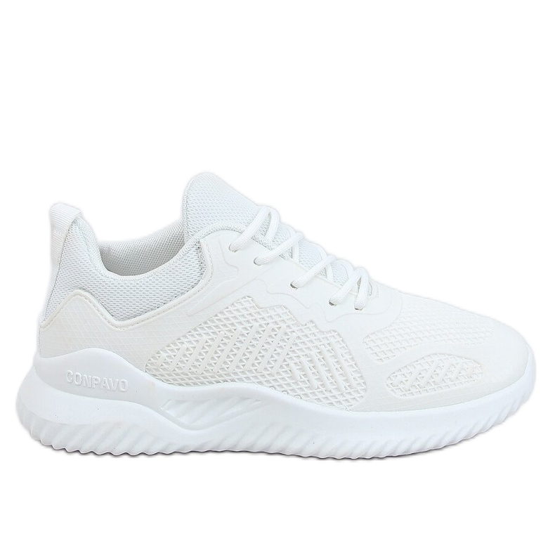 Bílé sportovní boty KK-219 White bílý