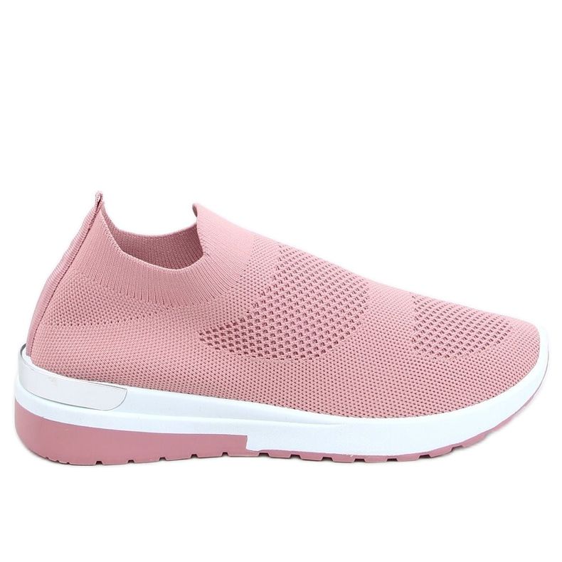 Růžové sportovní ponožky G-362 Pink růžový