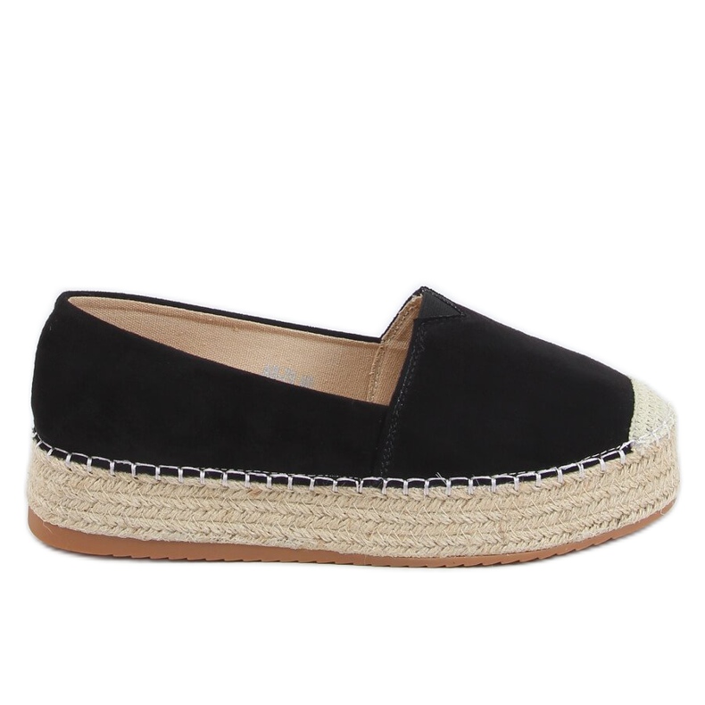 Černé dámské espadrilky AB-79 Black černá