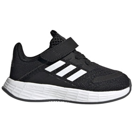 Dětské boty Adidas Duramo Sl I černé a bílé FX7320 černý