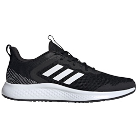 Pánské černé a bílé boty Adidas Fluidstreet FW1703 bílý černý
