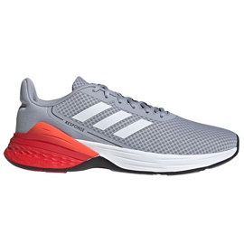 Pánské boty Adidas Response Sr. šedočervené FY9152 červený šedá