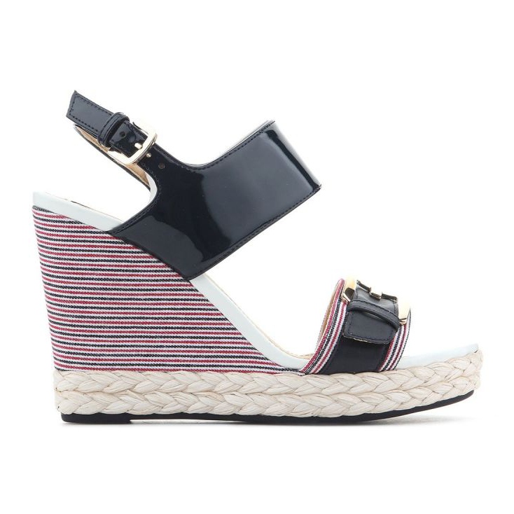 Sandály Geox D Janira EW D82P6E 00254 C4002 modrý