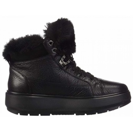 Boty Geox D Kaula B Abx D Tumb Lea W D84AWD-00046-C9999 černý