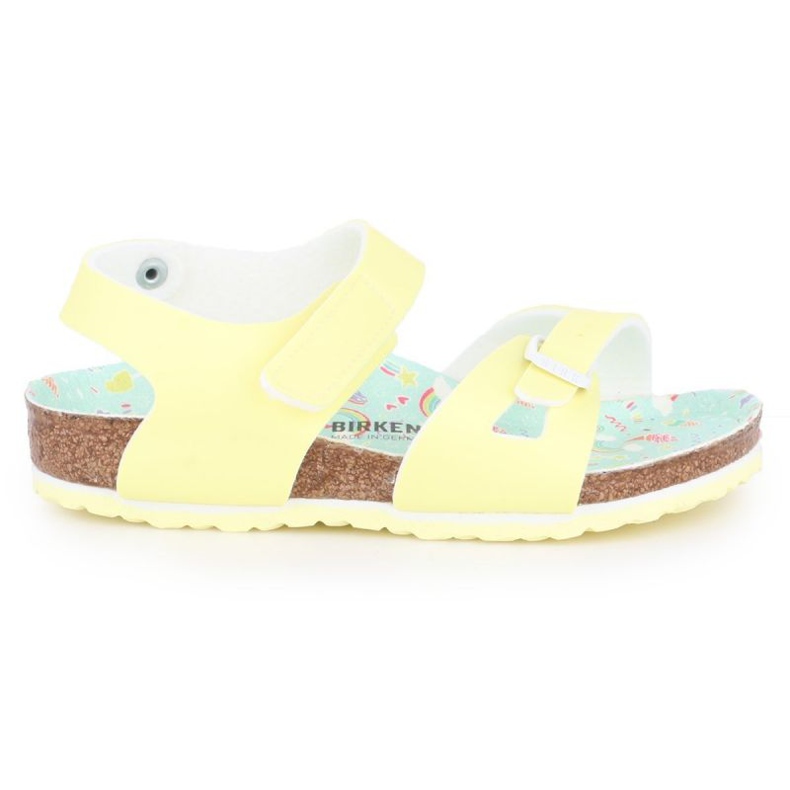 Birkenstock Colorado Kids Bs 1016039 černá žlutá