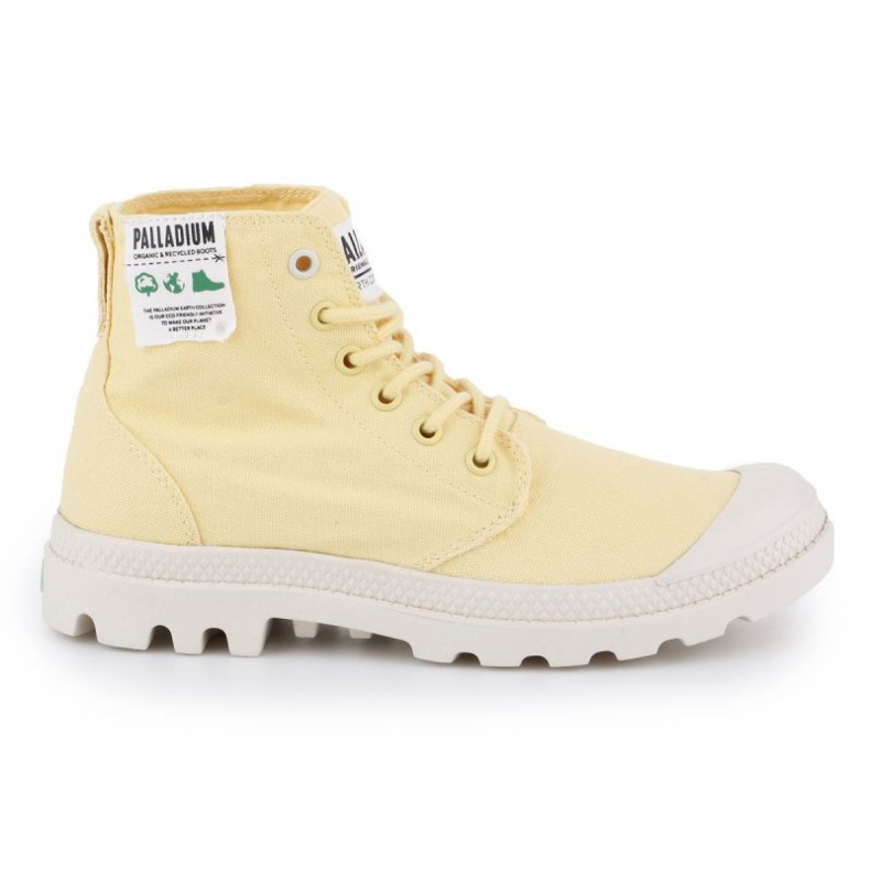 Boty Palladium Pampa Hi Organic W 76199-740-M žlutá