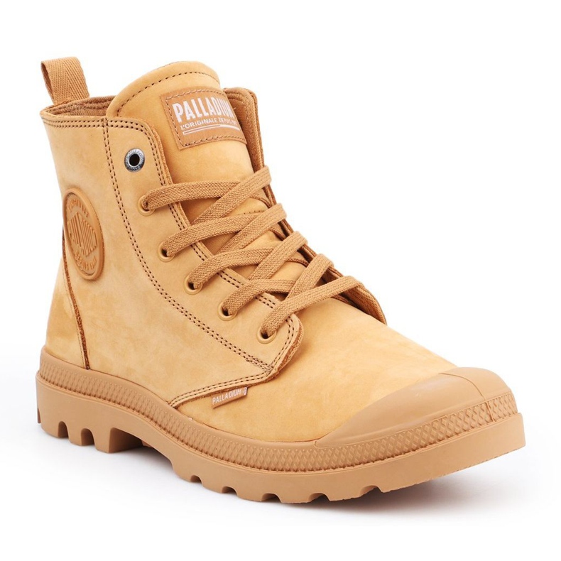 Boty Palladium Hi Zip Nbk M 06440-717-M béžový hnědý Boty Palladium Hi Zip Nbk M 06440-717-M béžový hnědý