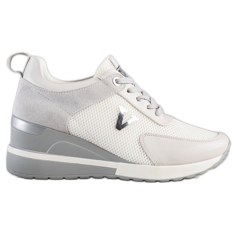Neformální tenisky VINCEZA bílý šedá