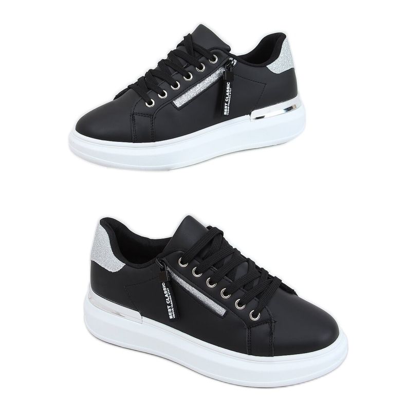 Černé dámské tenisky F006 Black černá