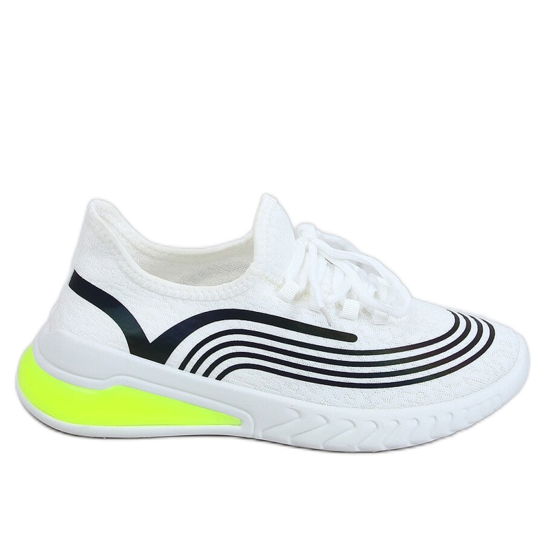 Bílá 3436 Bílé ponožky sportovní obuv bílý Bílá 3436 Bílé ponožky sportovní obuv bílý