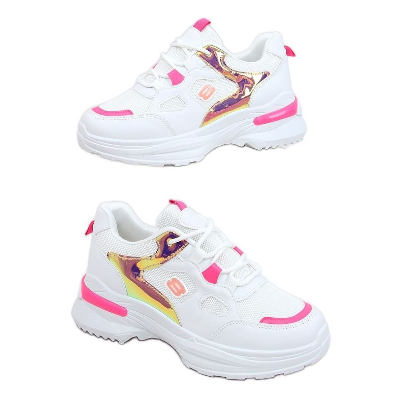 Dámská sportovní obuv bílá a růžová HX-68 Red bílý růžový