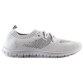 Prolamované tenisky MCKEYLOR šedá Prolamované tenisky MCKEYLOR šedá