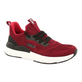 Lee Cooper Pánská sportovní obuv LCW-21-29-0173M Červená černý