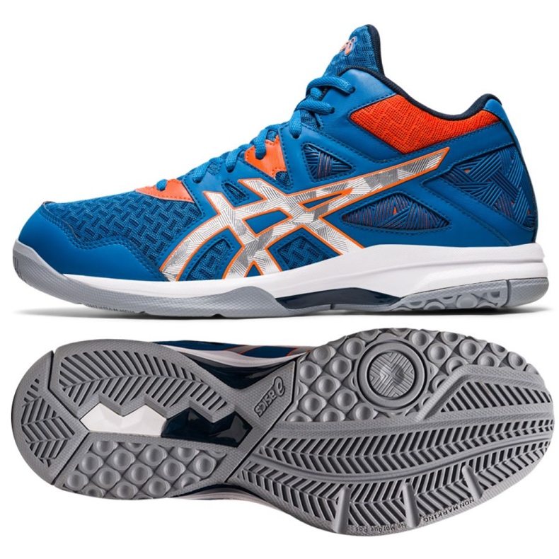 Volejbalové boty Asics GEL-TASK Mt 2 M 1071A036 400 vícebarevný modrý Volejbalové boty Asics GEL-TASK Mt 2 M 1071A036 400 vícebarevný modrý
