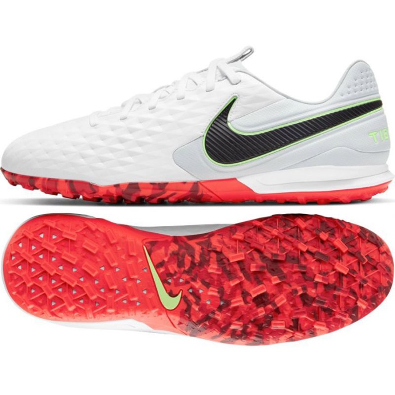 Kopačky Nike Tiempo Legend 8 Pro Tf M AT6136 106 vícebarevný bílý